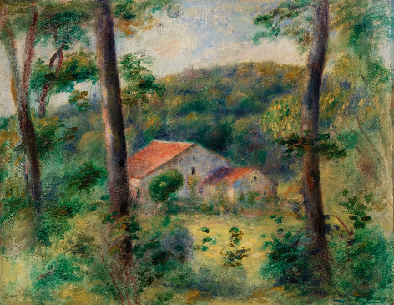 Okolí Briey od Pierre-Auguste Renoir