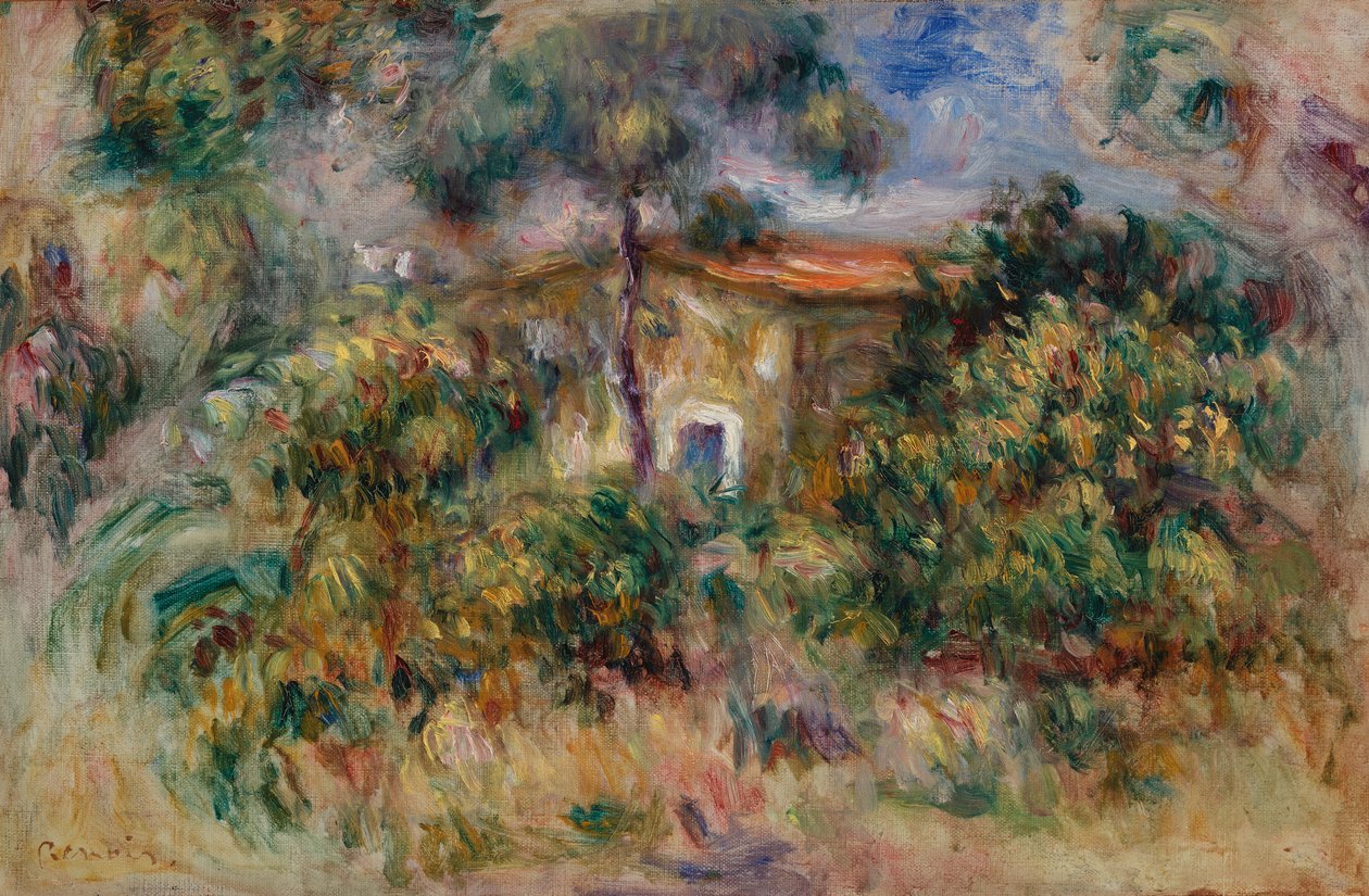 Statek od Pierre-Auguste Renoir