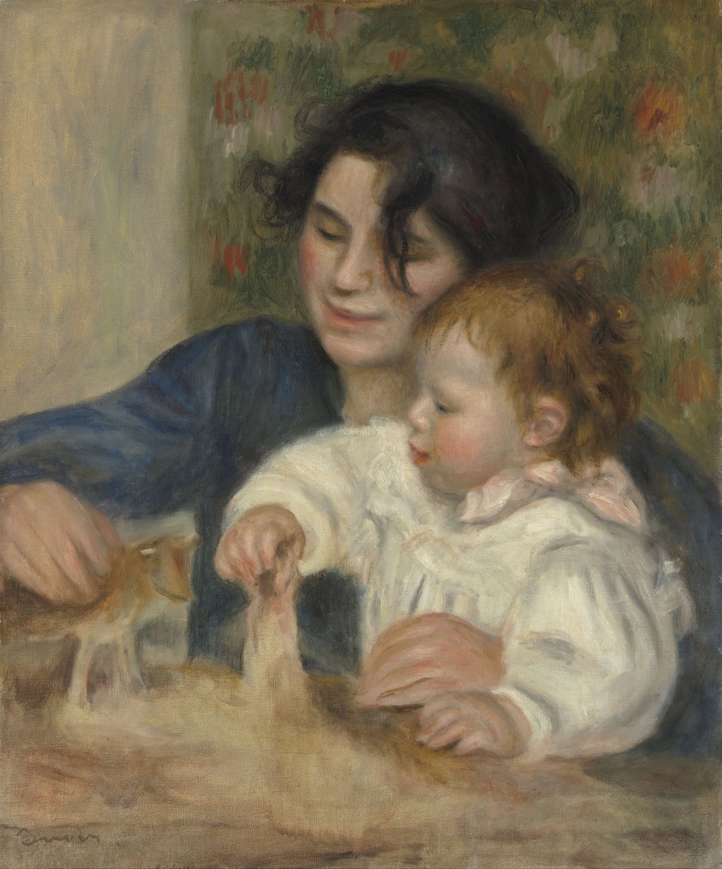 Gabrielle a Jean od Pierre-Auguste Renoir
