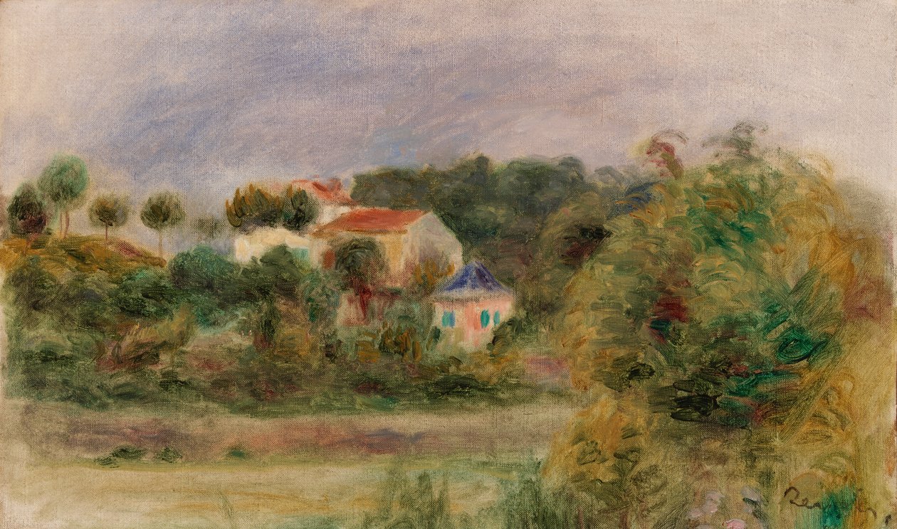 Domy v parku od Pierre-Auguste Renoir