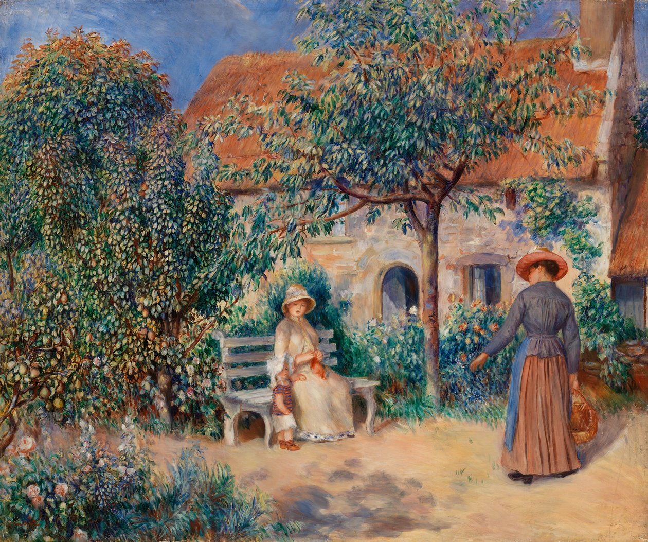 V Bretani od Pierre-Auguste Renoir