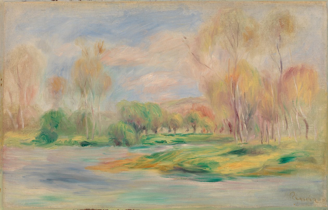 Krajina od Pierre-Auguste Renoir