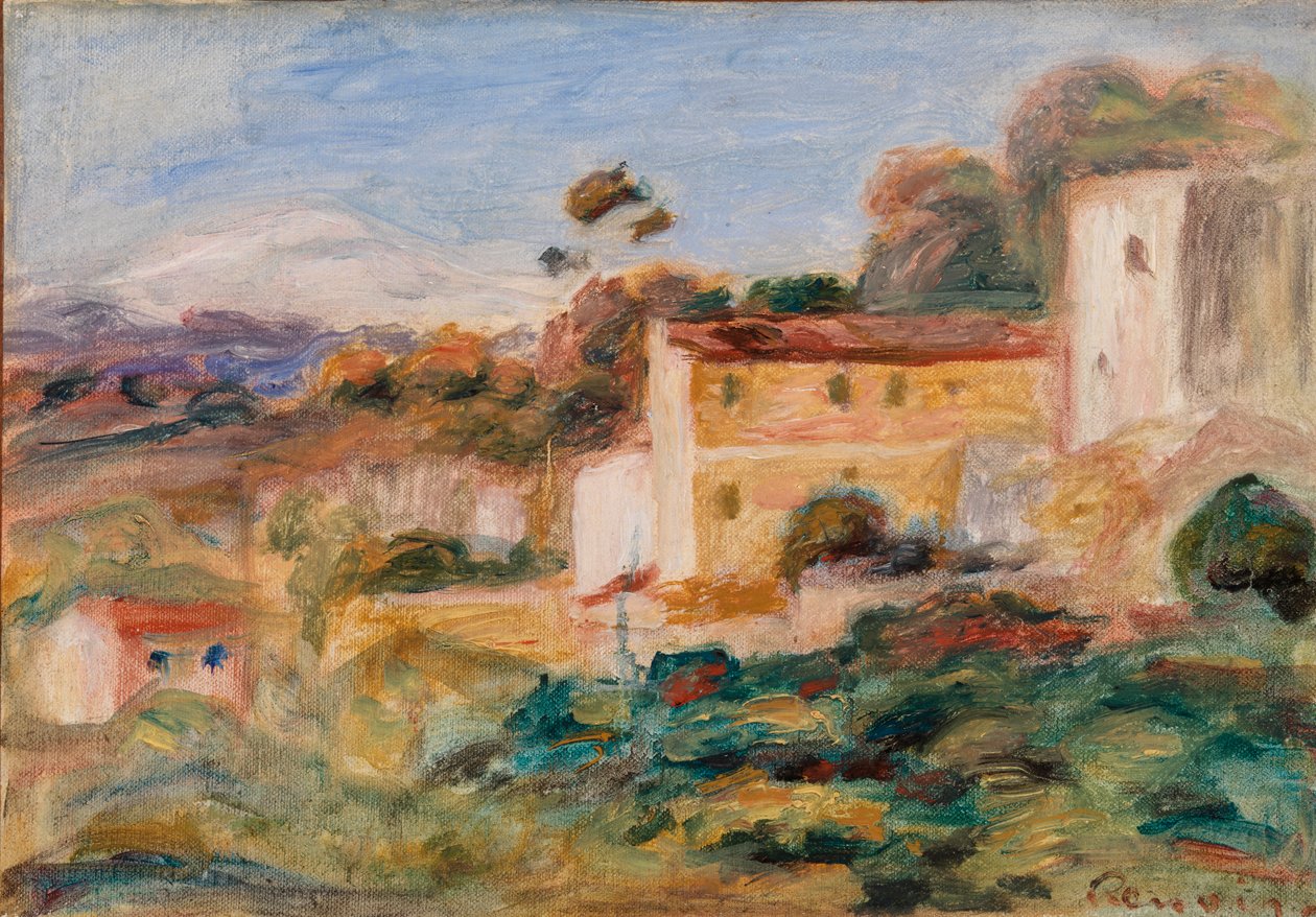 Krajina od Pierre-Auguste Renoir