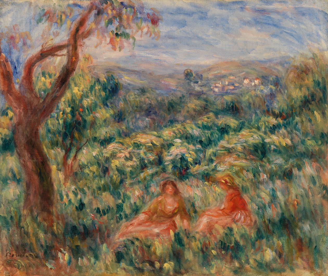 Krajina od Pierre-Auguste Renoir