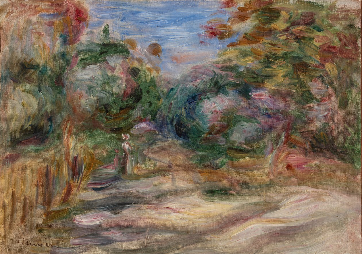 Krajina od Pierre-Auguste Renoir
