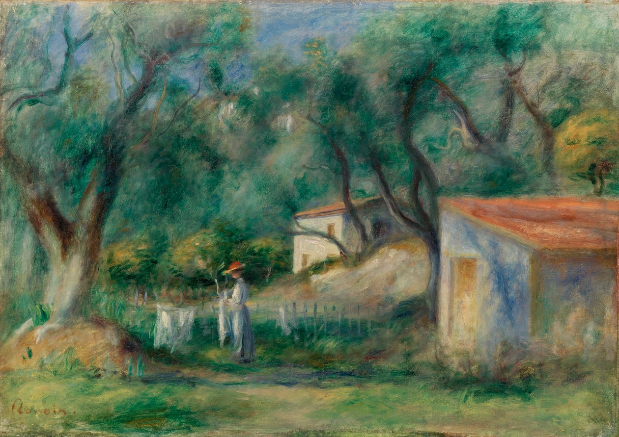 Le Cannet od Pierre-Auguste Renoir