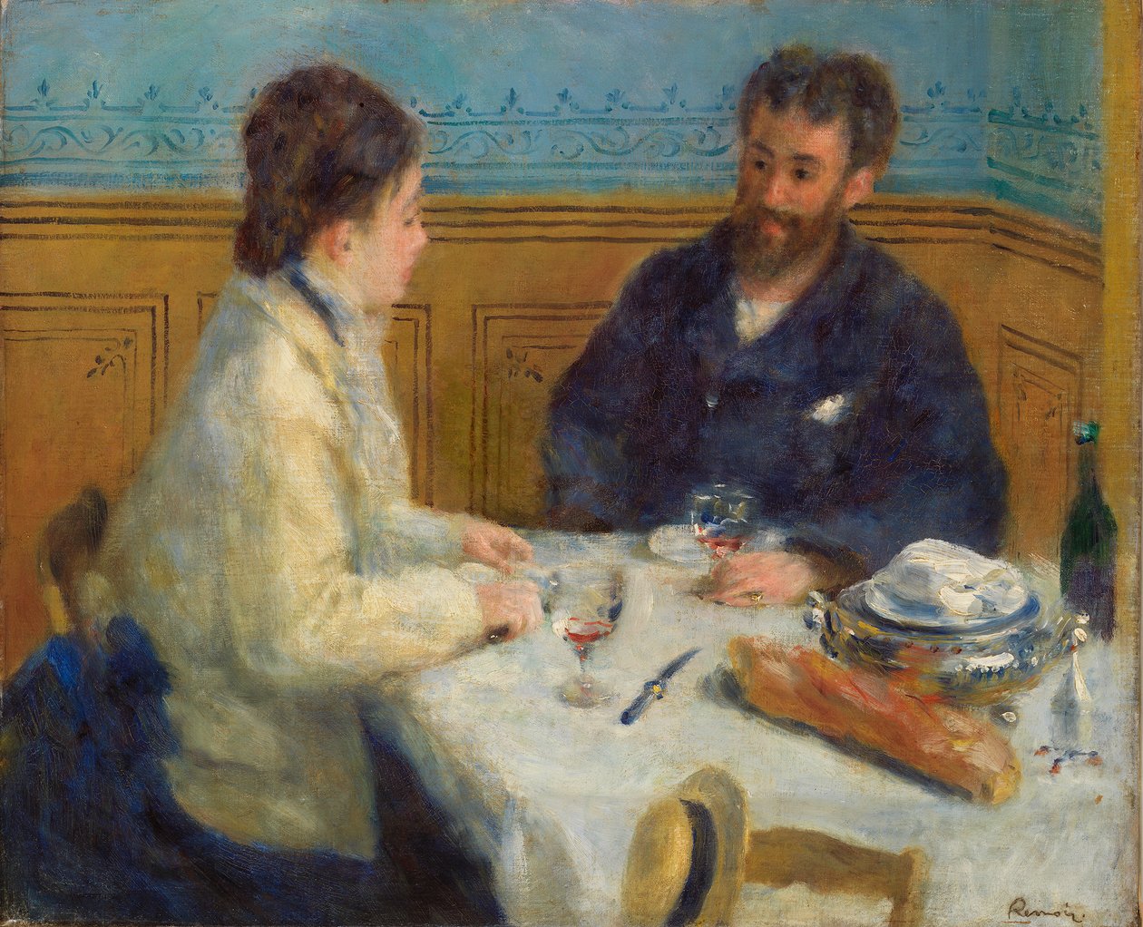 oběd (oběd) od Pierre-Auguste Renoir