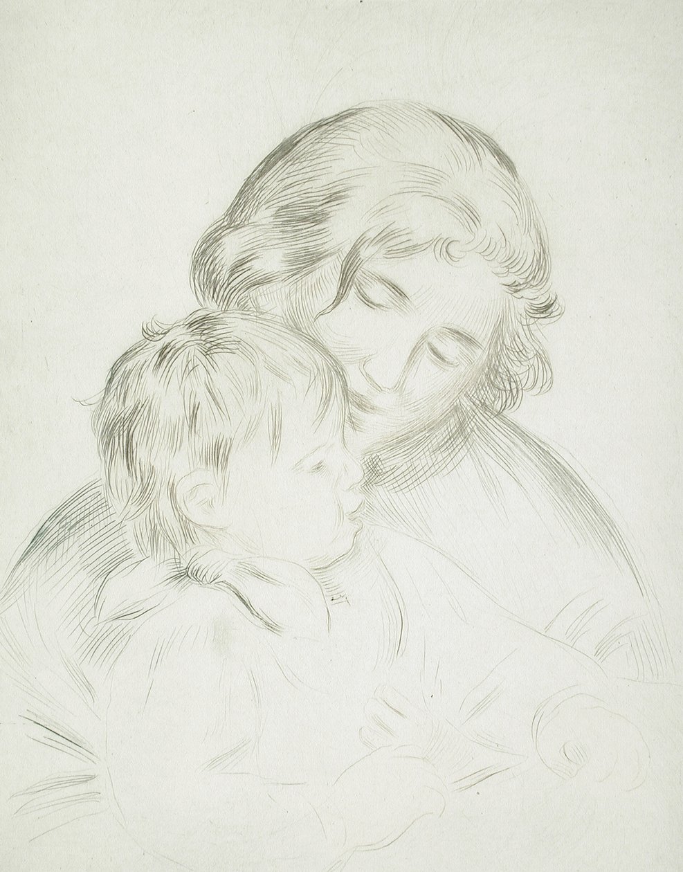 Matka a dítě (Jean Renoir) od Pierre-Auguste Renoir