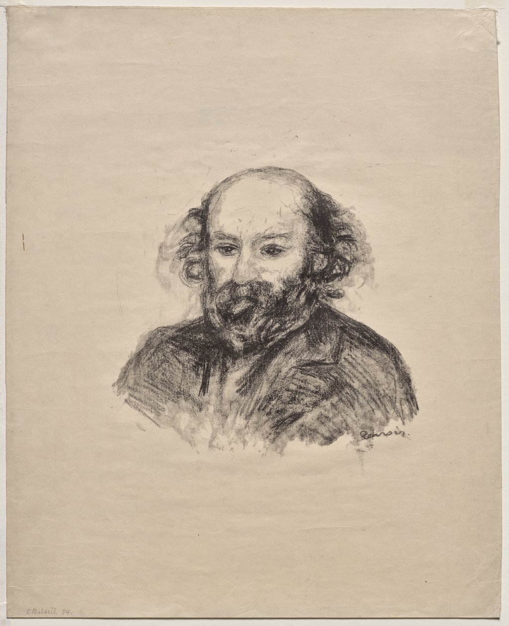 Paul Cézanne od Pierre-Auguste Renoir