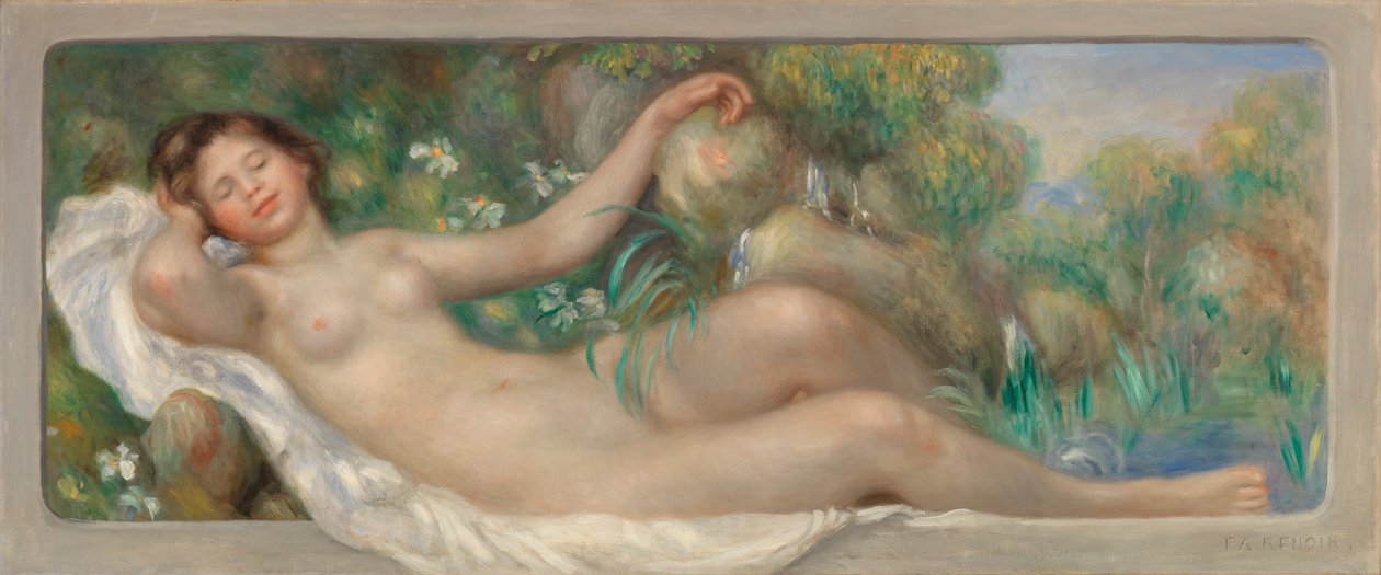 Ležící akt (La Source) od Pierre-Auguste Renoir