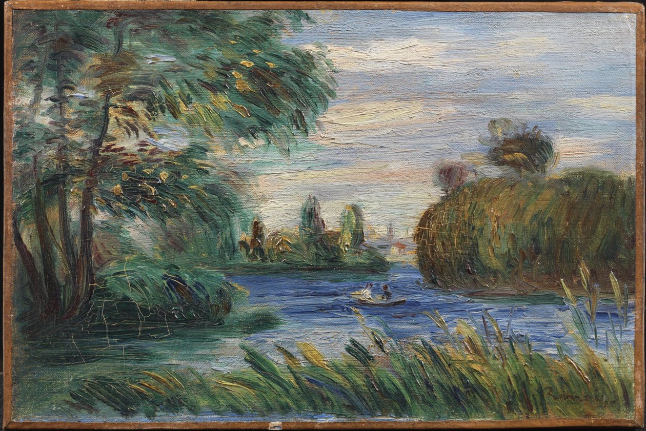 Říční krajina od Pierre-Auguste Renoir