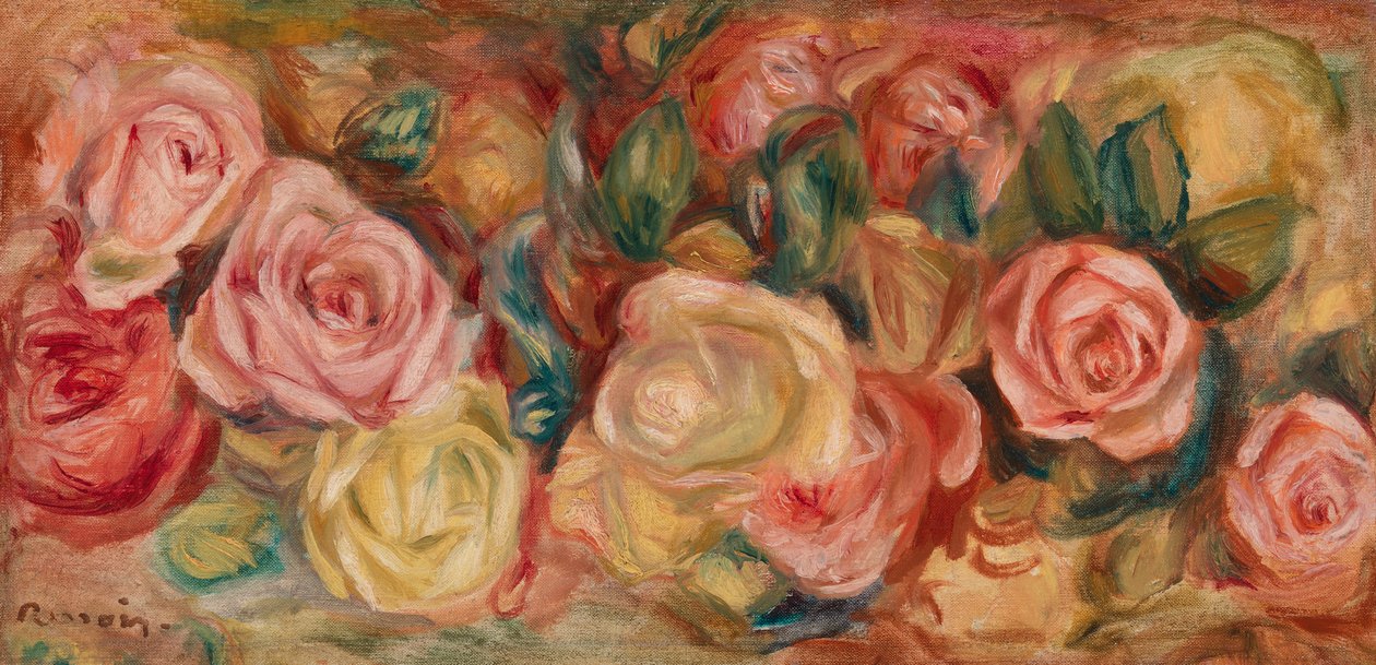 růže (růže) od Pierre-Auguste Renoir