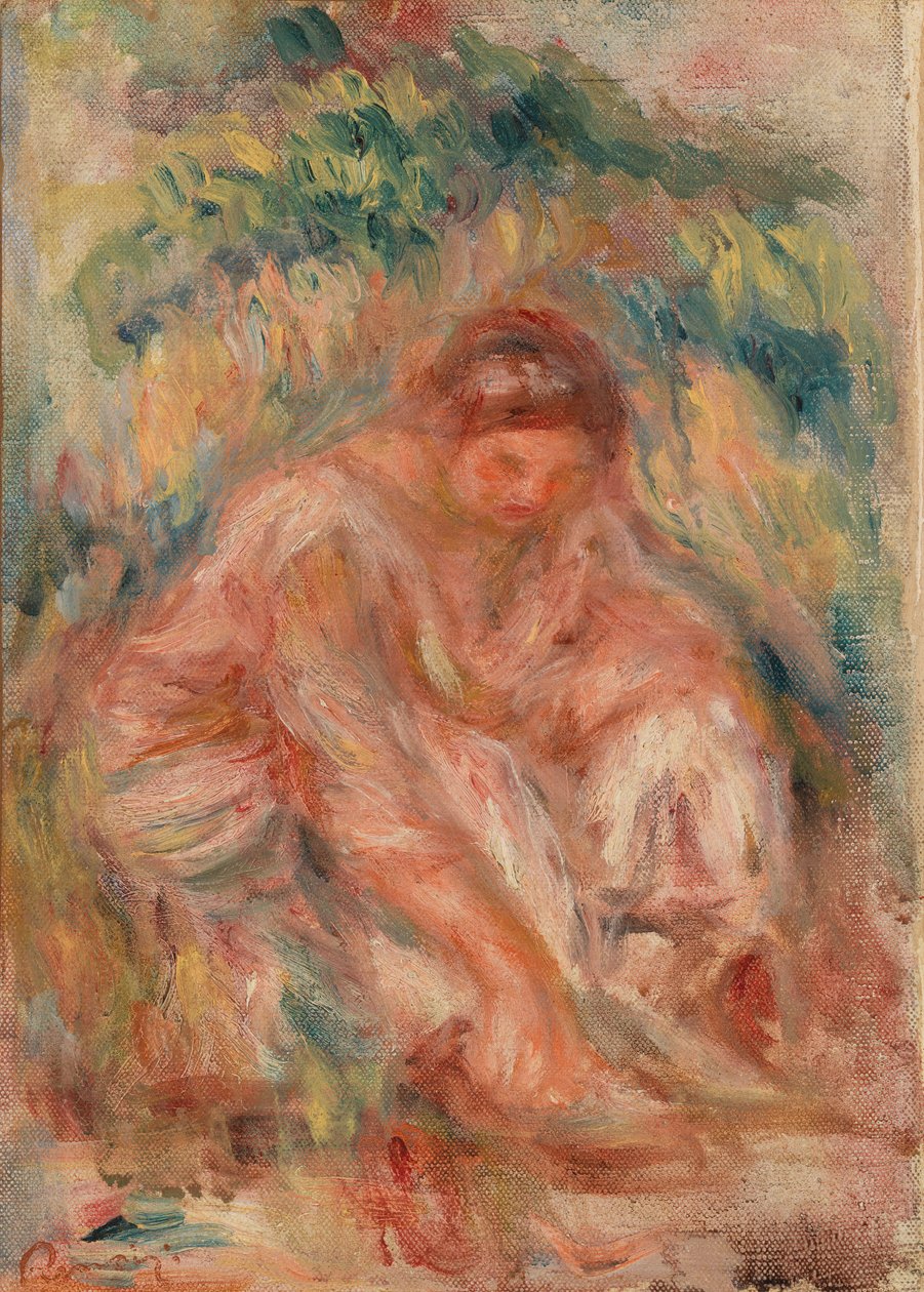 Náčrt ženy od Pierre-Auguste Renoir