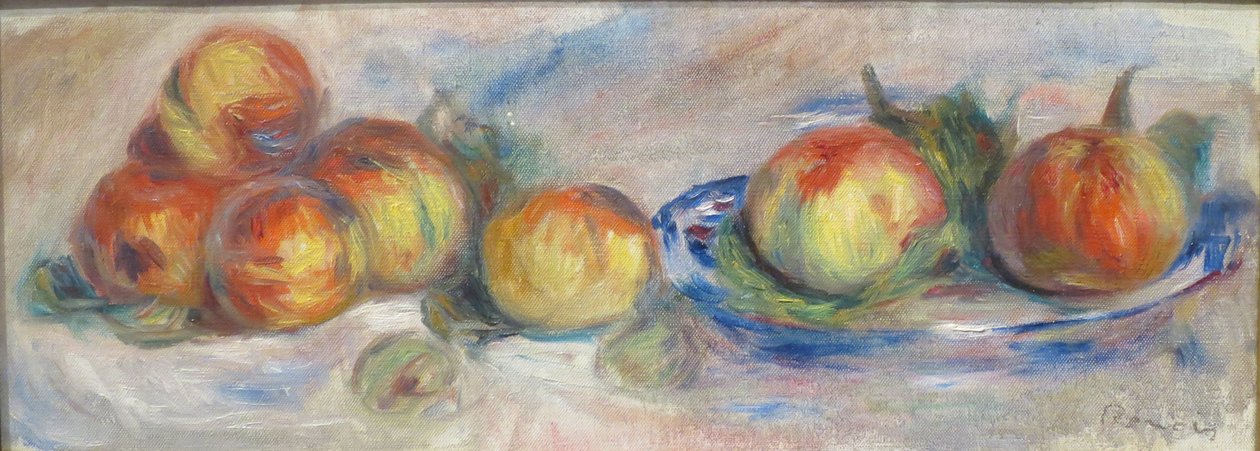Zátiší s jablky od Pierre-Auguste Renoir