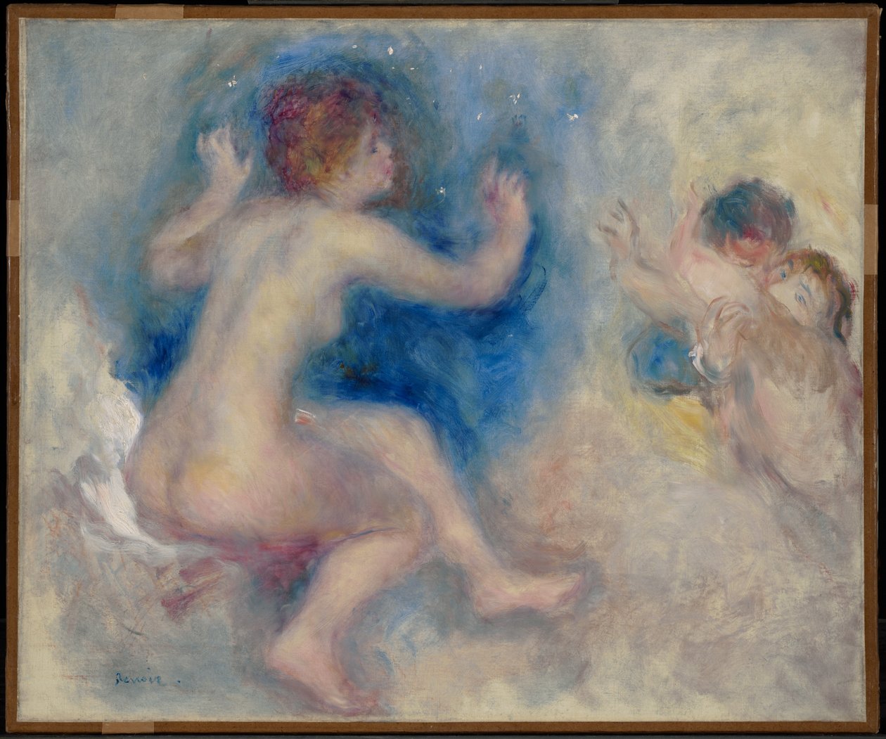 Studie pro „Scénu z Wagnerova Tannhäusera, třetí dějství“ od Pierre-Auguste Renoir