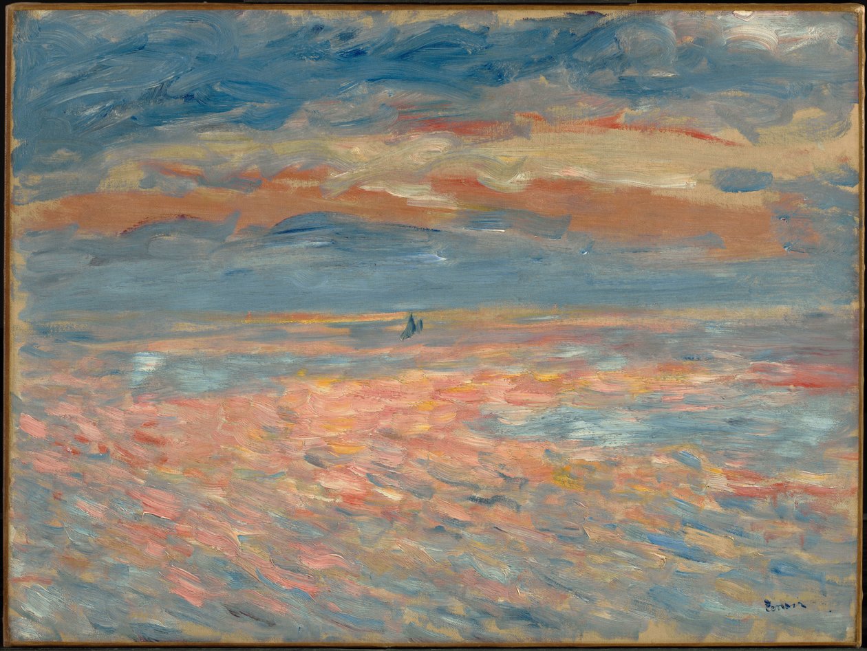 Západ slunce od Pierre-Auguste Renoir