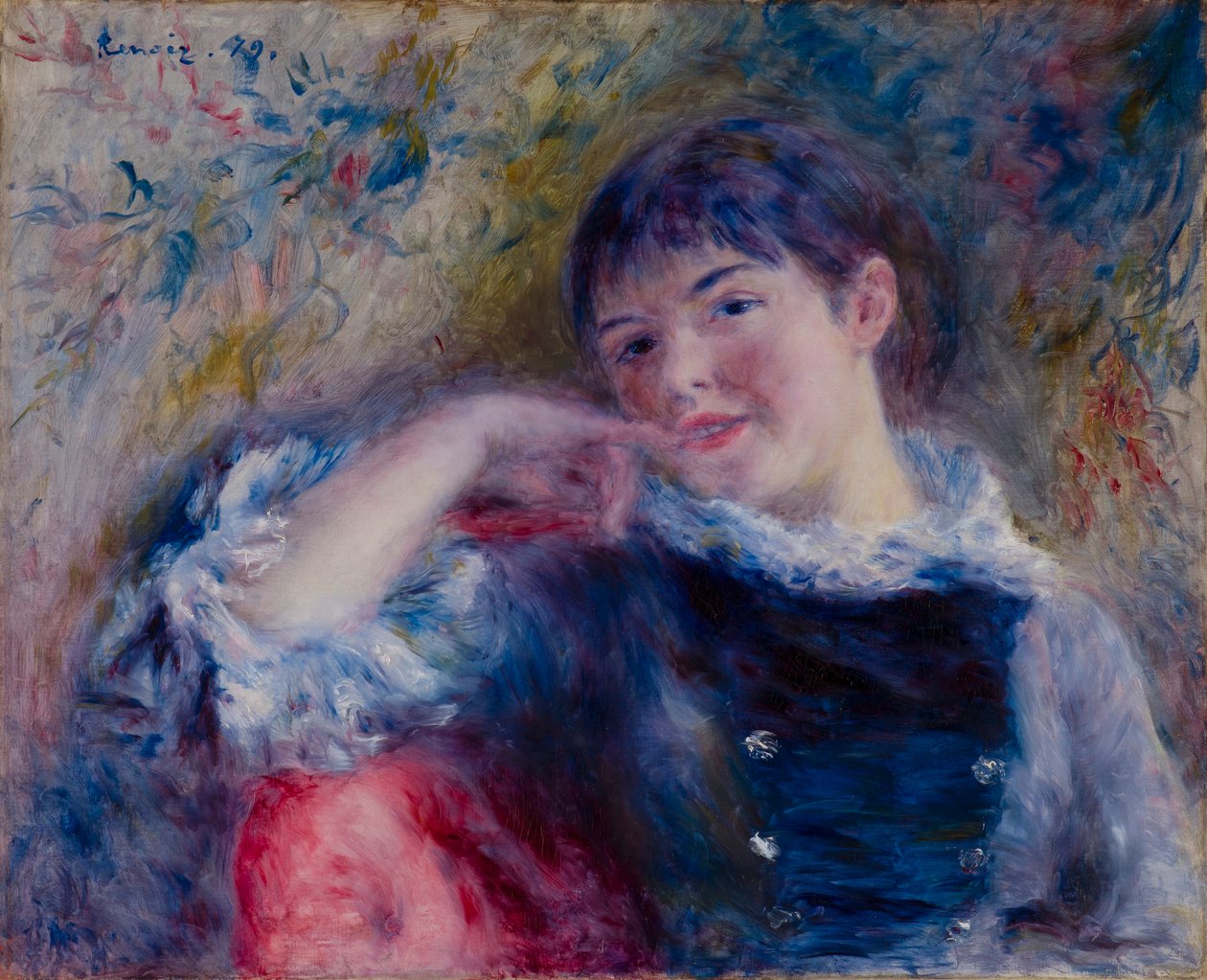 Snící žena od Pierre-Auguste Renoir