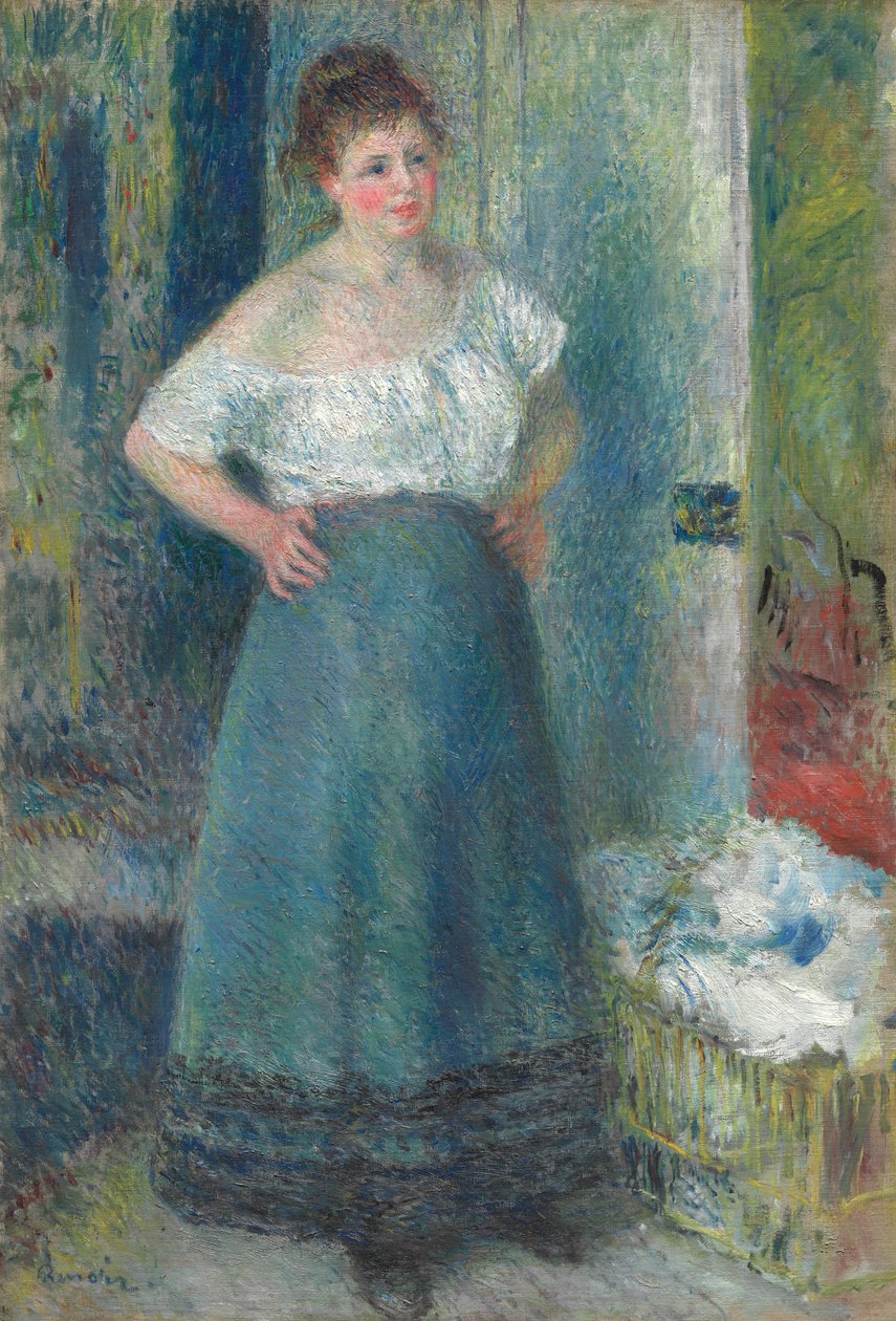 Prádelna od Pierre-Auguste Renoir