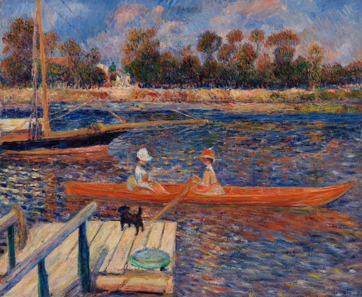 Seina v Argenteuil od Pierre-Auguste Renoir
