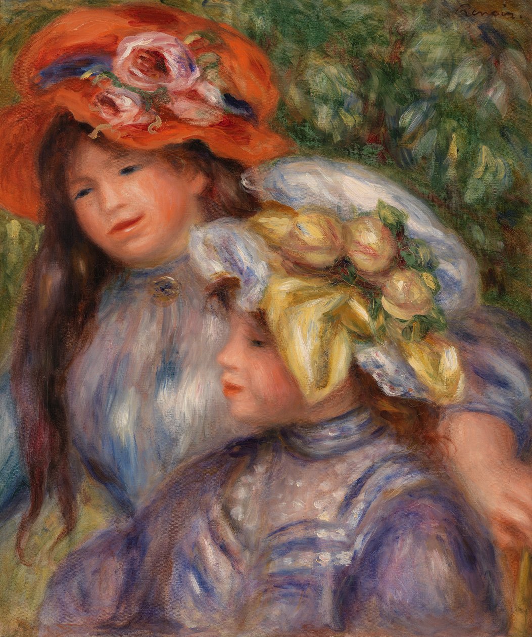 Dvě dívky od Pierre-Auguste Renoir