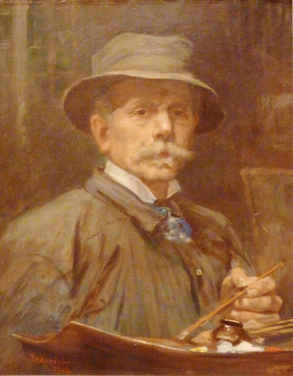Autorský portrét od Pierre Georges Jeanniot