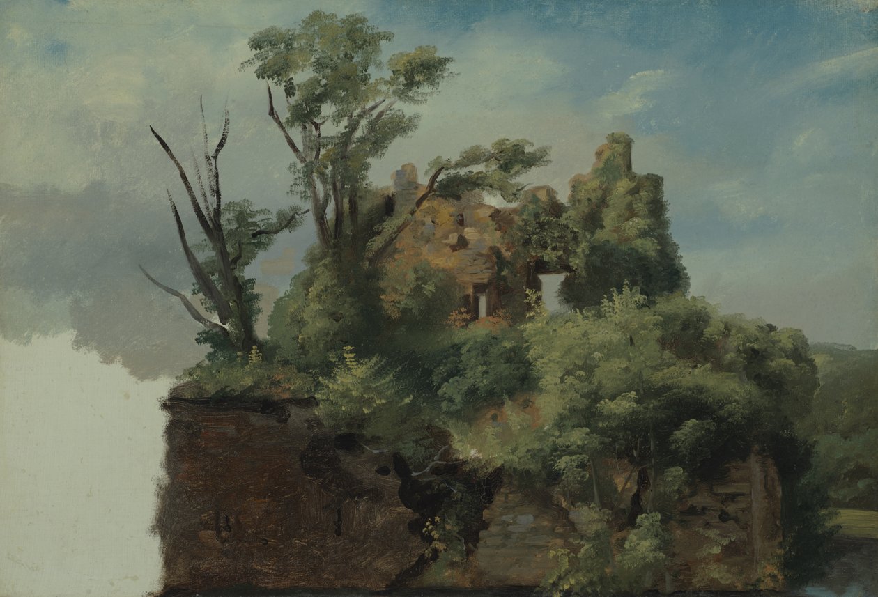 Krajina s ruinami od Pierre-Henri de Valenciennes