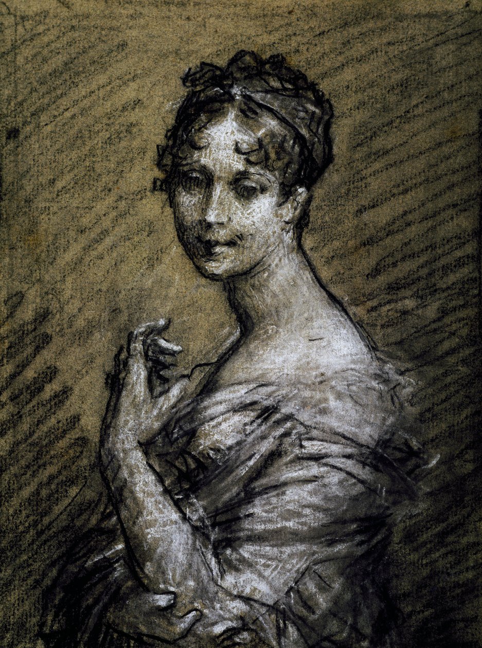 Portrét Josephine Bonaparte a Josephine de Beauharnais (Les Trois-Ilets) od Pierre Paul Prud