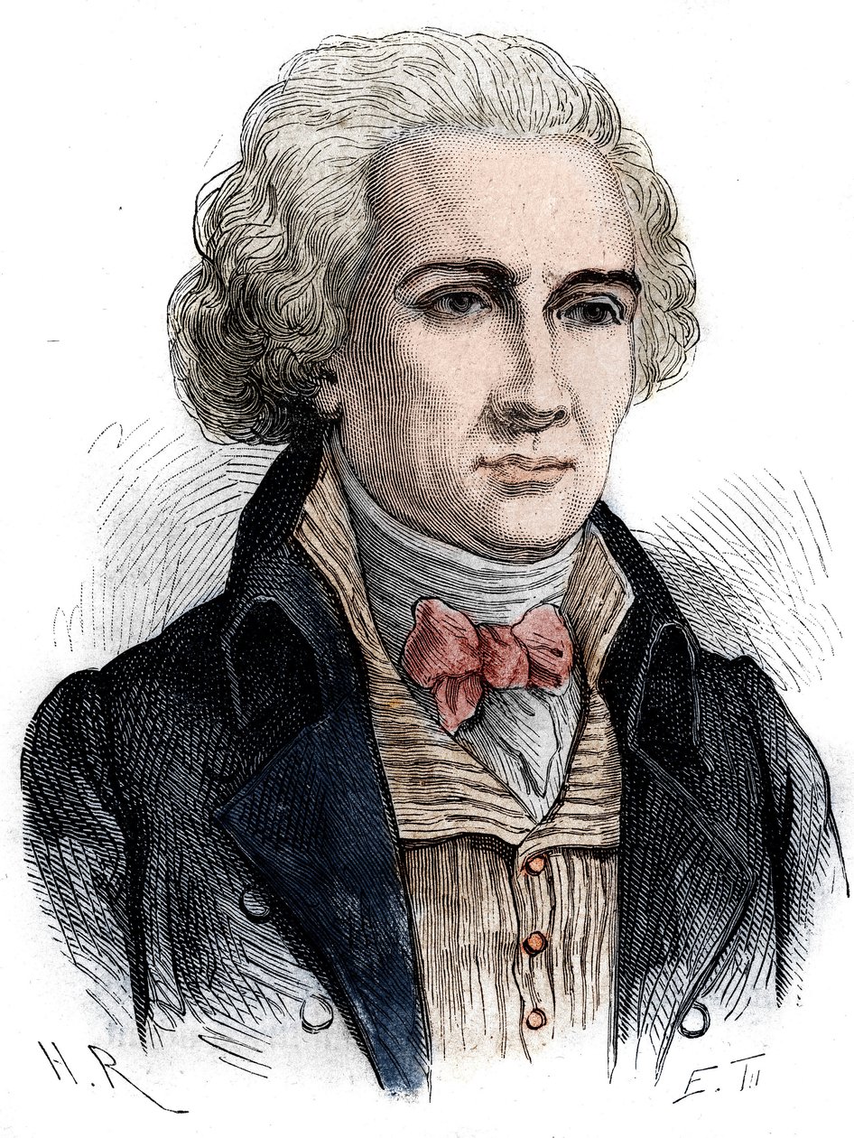 Portrét Jean Etienne Marie Portalis. Francouzský právník a politik (1746 -1807) podle obrazu Pierra Gautherota. od Pierre (after) Gautherot