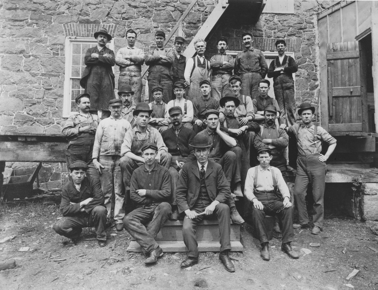 Zaměstnanci v Henry Clay Factory, 1905 od Pierre A. Gentieu