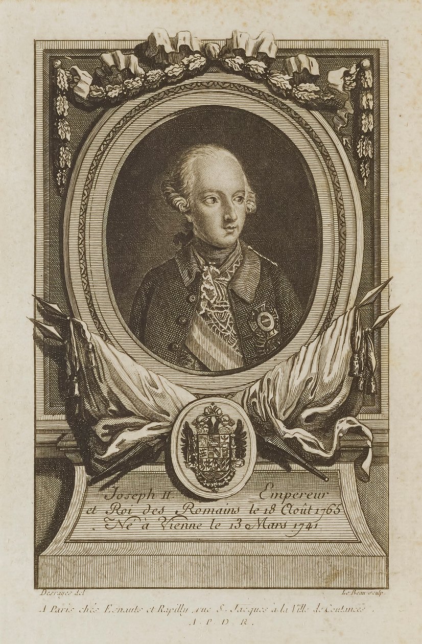 Josef II od Pierre Adrien Le Beau