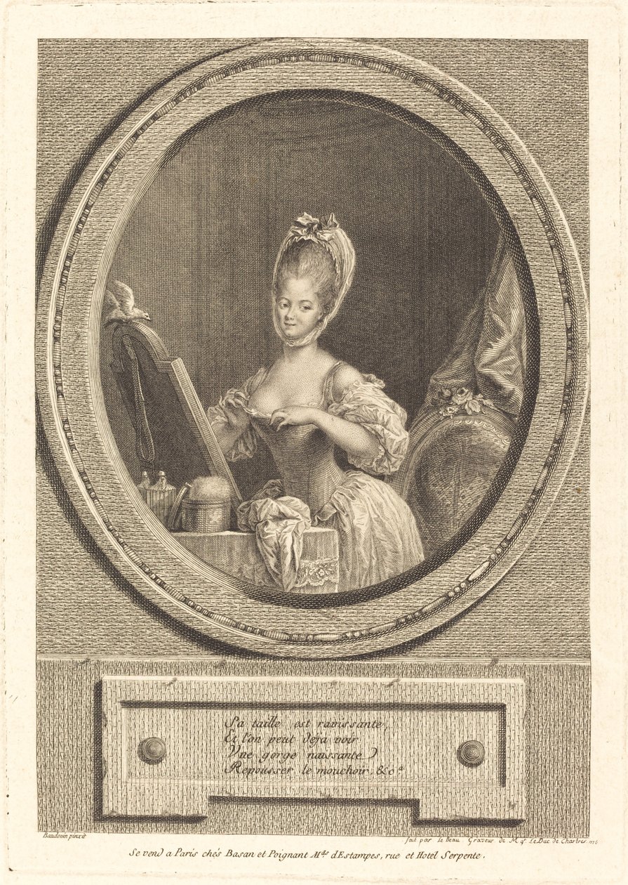 Jeho velikost je nádherná od Pierre Adrien Le Beau after Pierre Antoine Baudouin