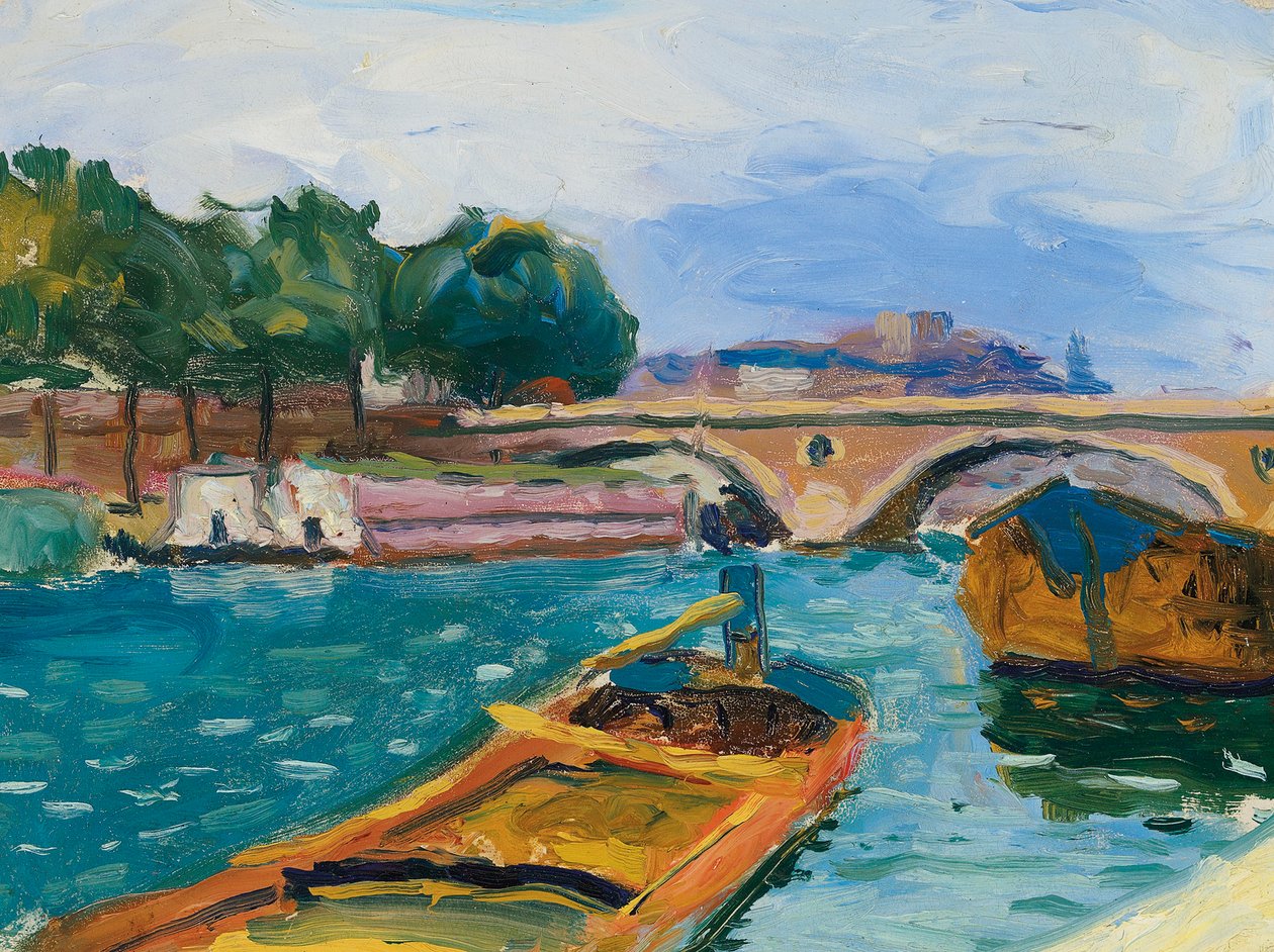 Paříž, Most přes Seinu, cca 1898-1904. od Albert Marquet