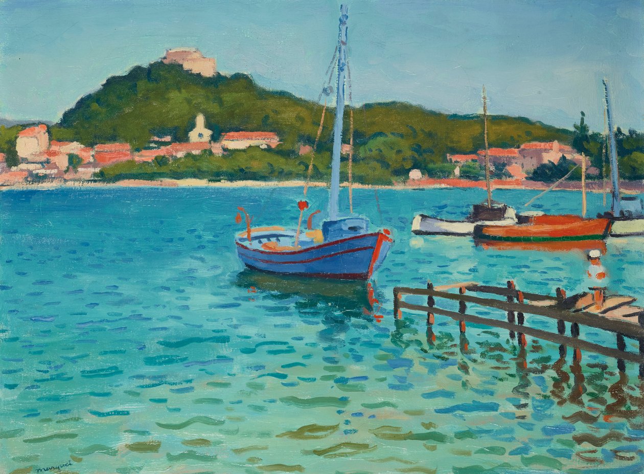 Porquerolles, letní odpoledne, 1939. od Albert Marquet