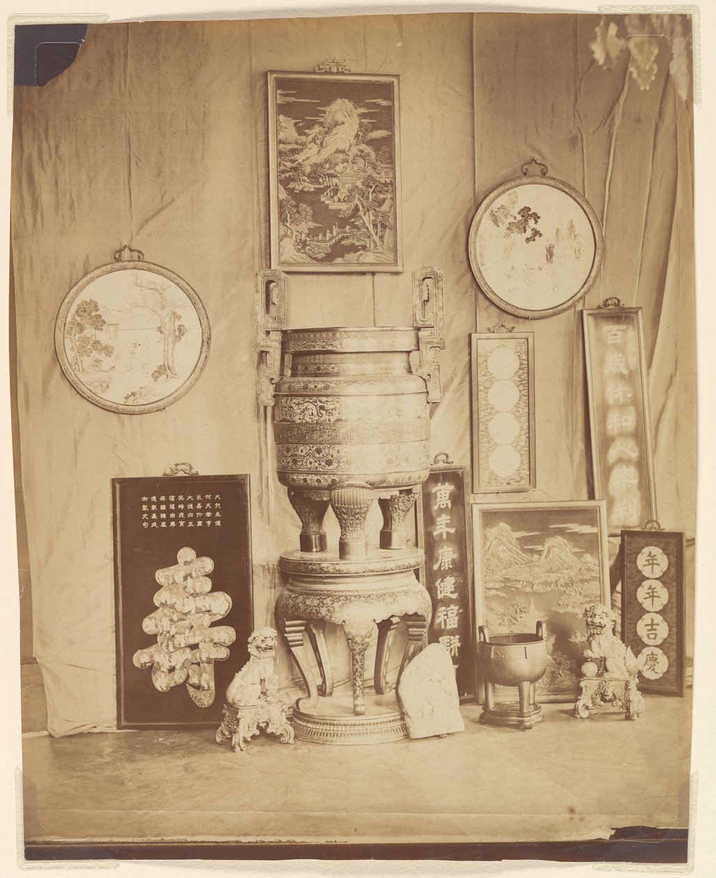 Umělecké předměty z letních paláců, Peking, 1861-63 od Pierre Ambroise Richebourg