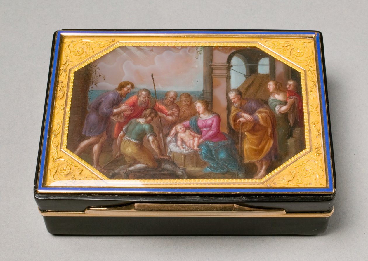 Tabatěrka, kolem 1810-20 od Pierre André Montauban