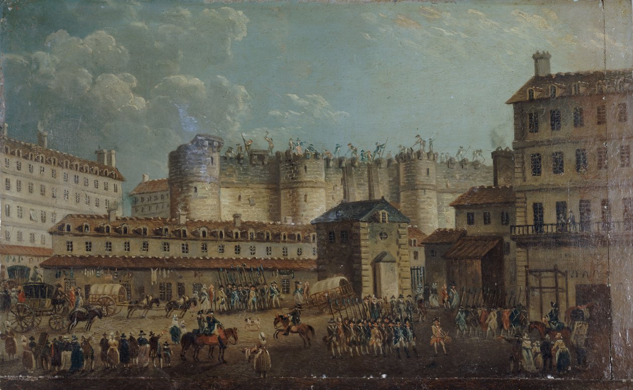 Útok na Bastille dne 14. července 1789, 1789. od Pierre Antoine Demachy