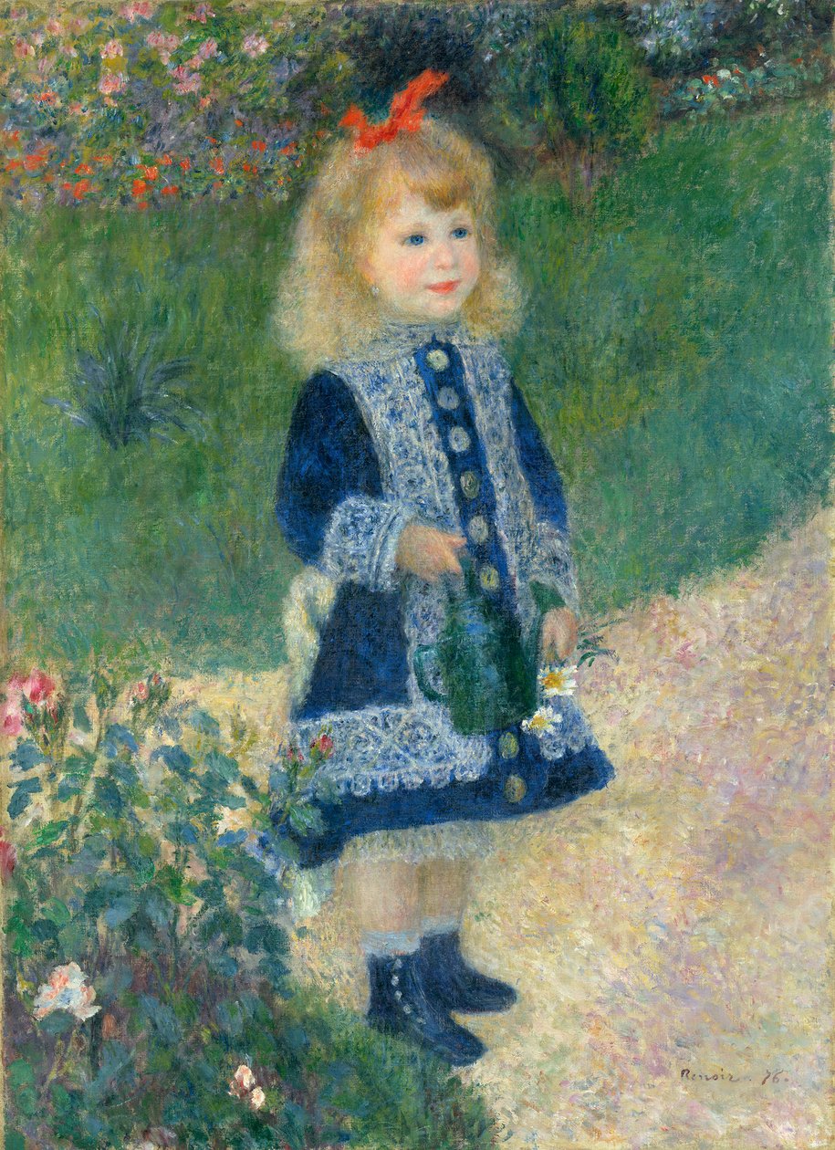 Dívka s konev od Pierre Auguste Renoir