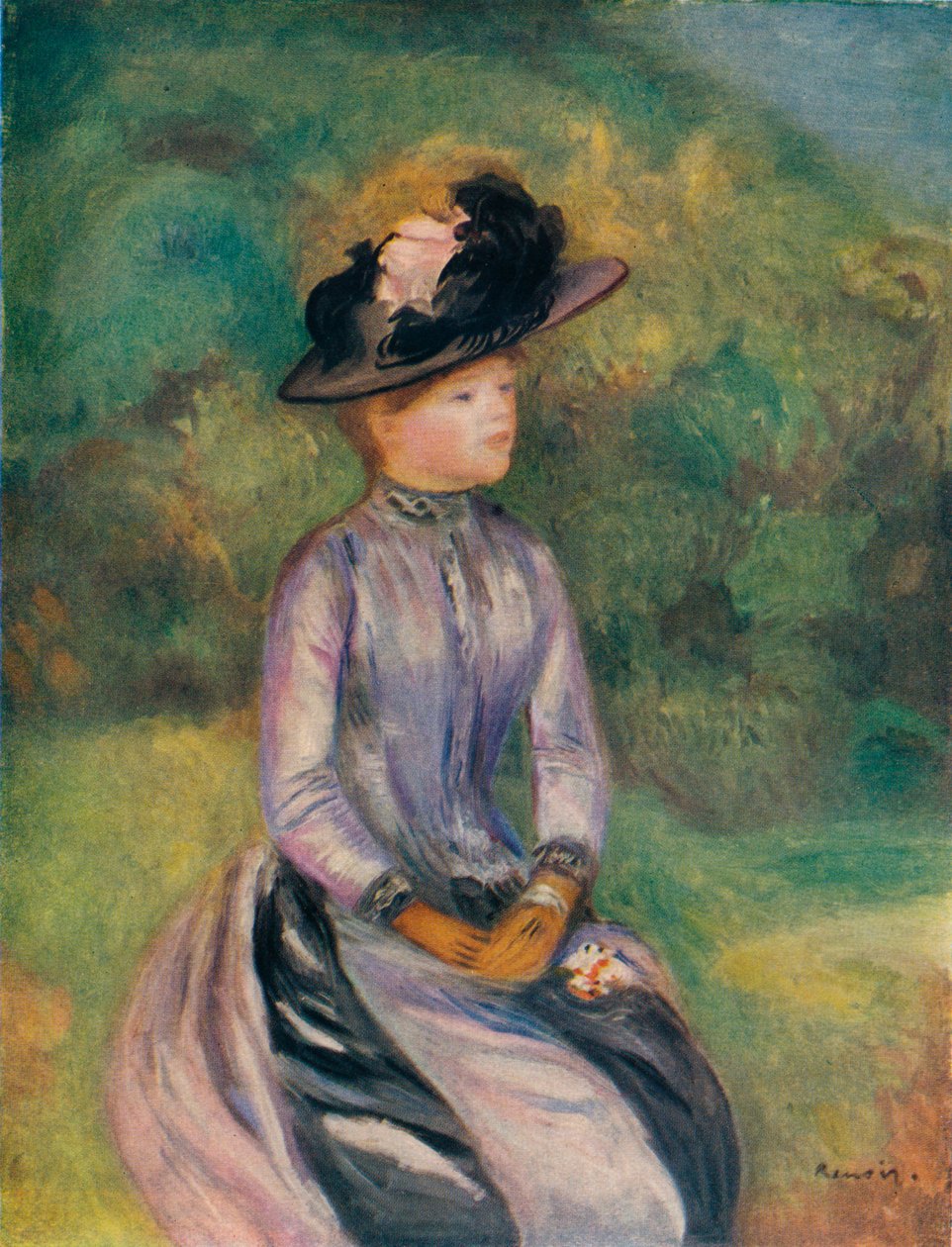 Adrienne, c 1878, 1938 od Pierre Auguste Renoir