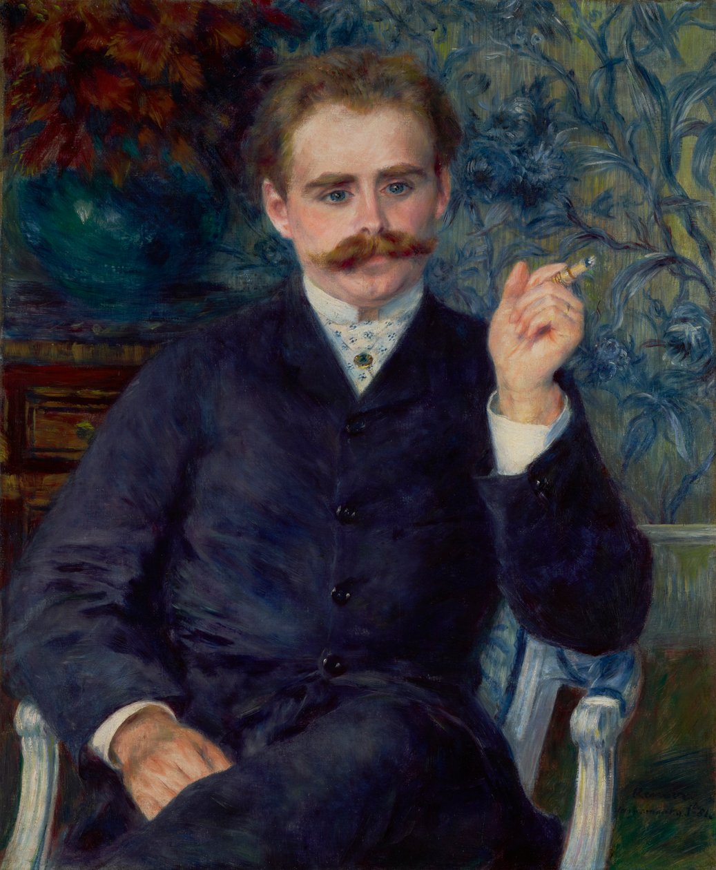 Albert Cahen dAnvers, 1881 od Pierre Auguste Renoir