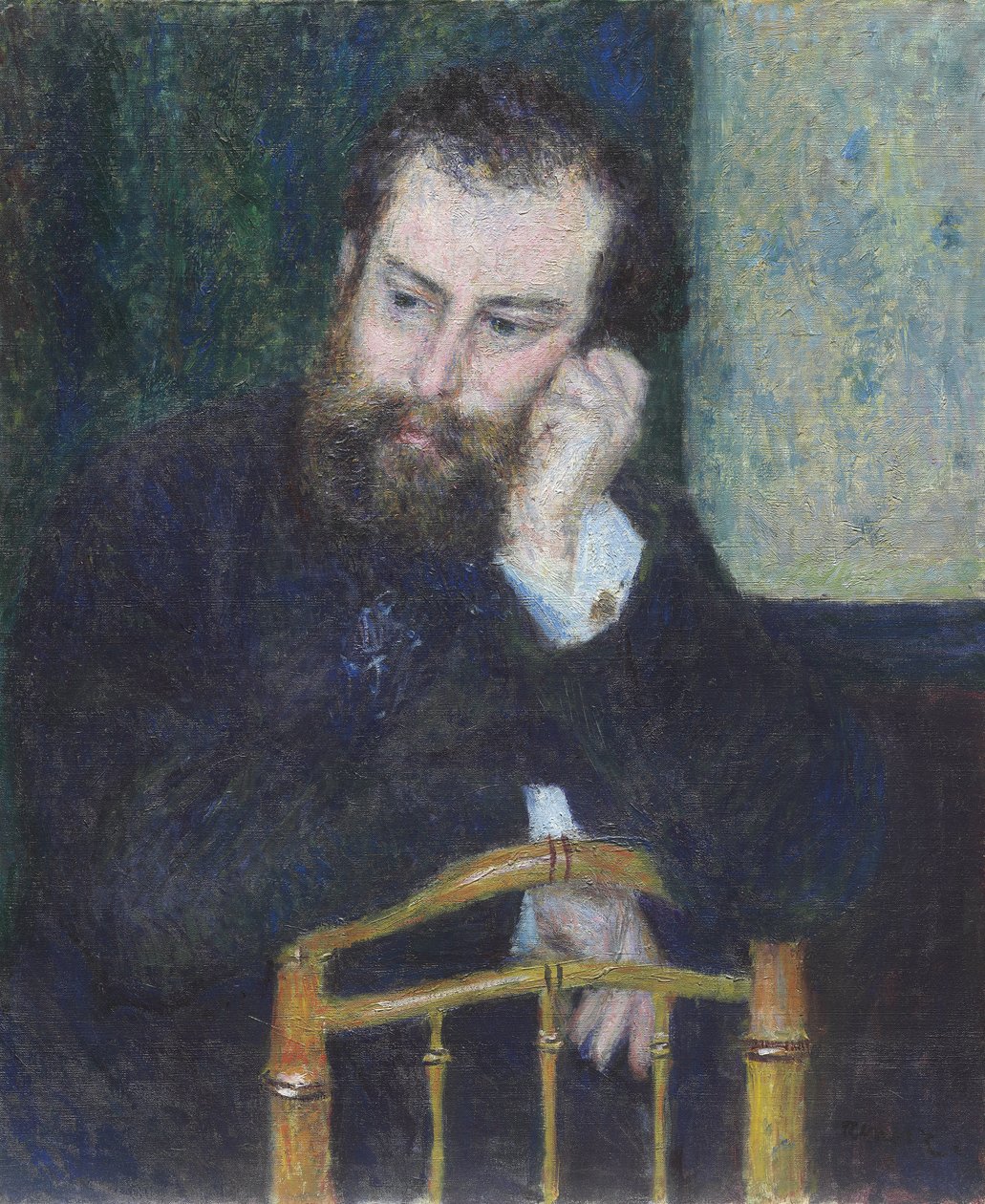 Alfred Sisley, 1876 od Pierre Auguste Renoir