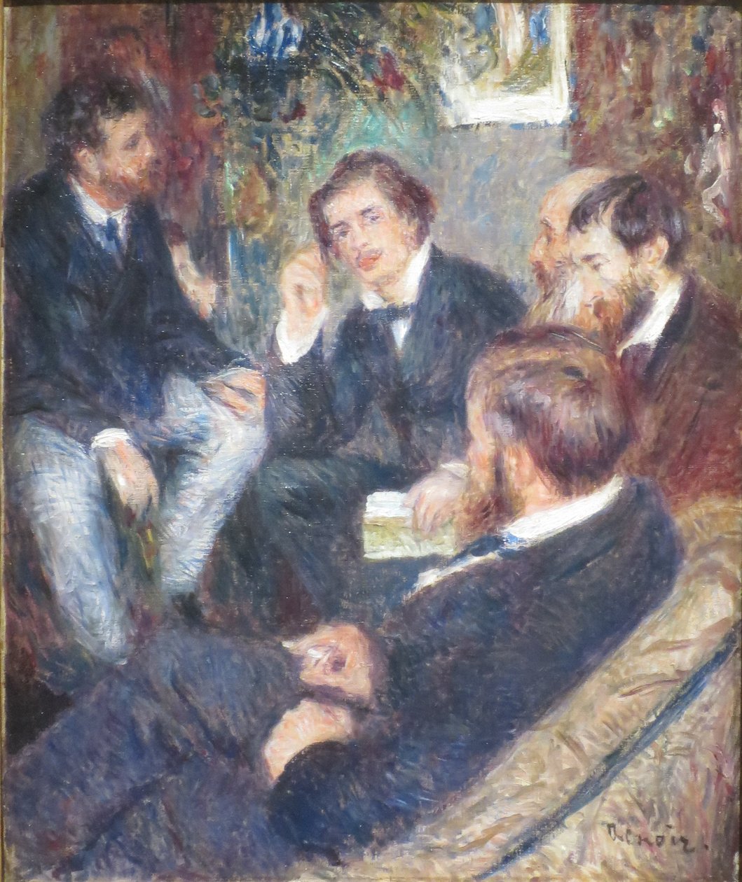 V Renoirově domě, rue St. Georges od Pierre Auguste Renoir