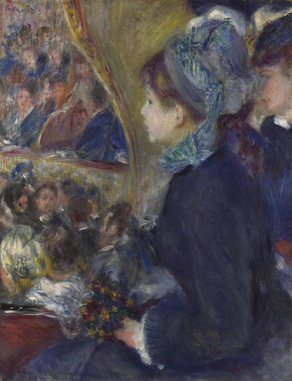 V divadle První východ, 1876-1877 od Pierre Auguste Renoir