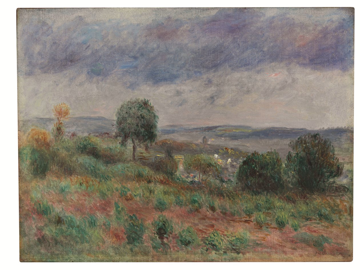 Auvers-sur-Oise, c. 1901 (olej na plátně) od Pierre Auguste Renoir