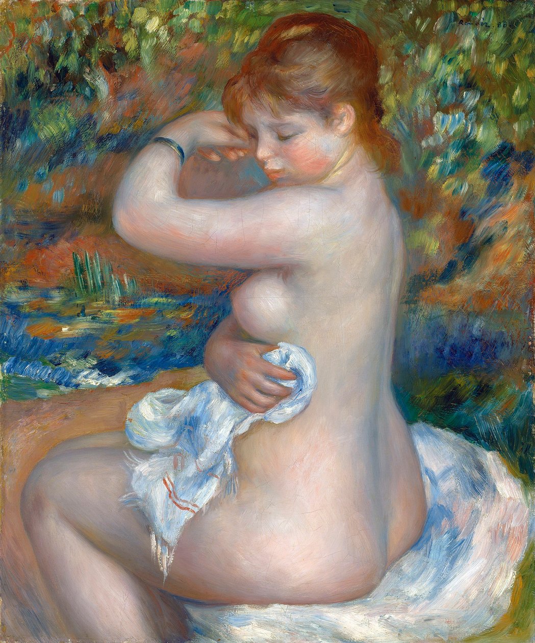 Baigneuse, 1888 od Pierre Auguste Renoir