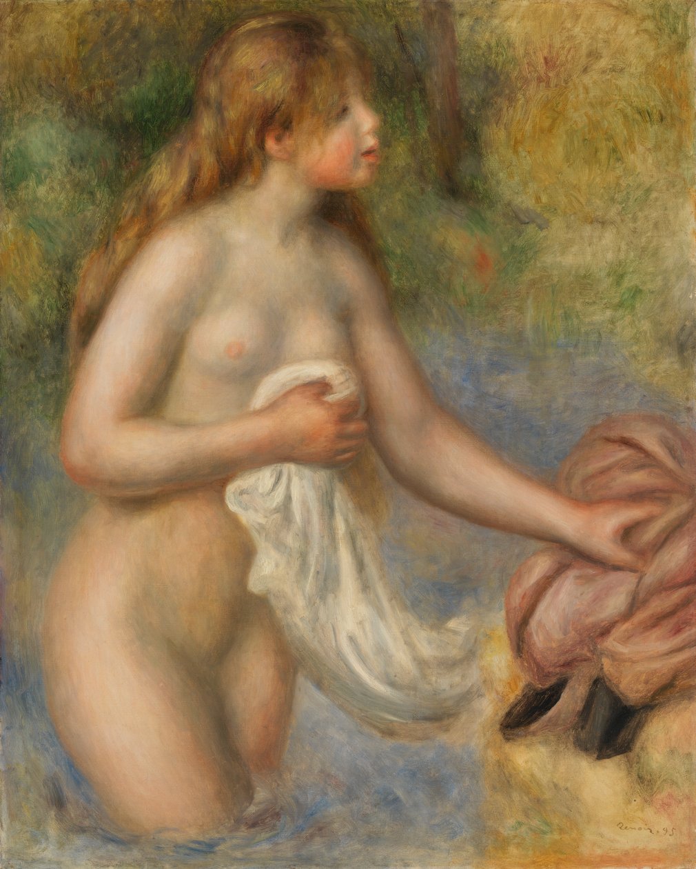 Koupající se od Pierre Auguste Renoir