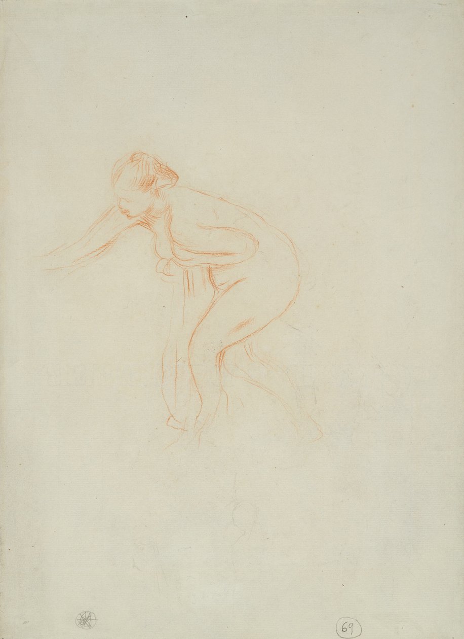 Koupající se od Pierre Auguste Renoir