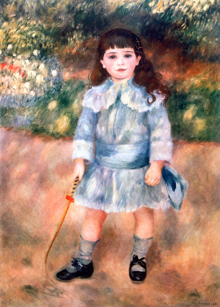 Chlapec s bičem, 1885 od Pierre Auguste Renoir