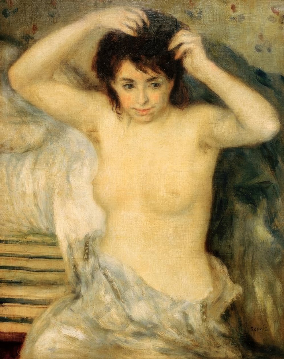 Ženské poprsí od Pierre Auguste Renoir