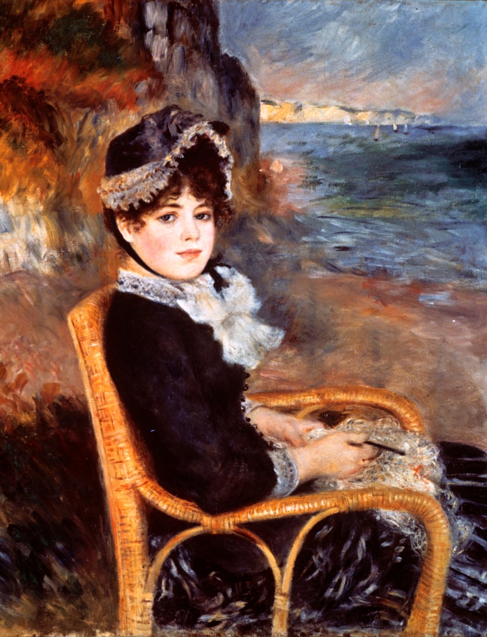 U pobřeží, 1883 od Pierre Auguste Renoir