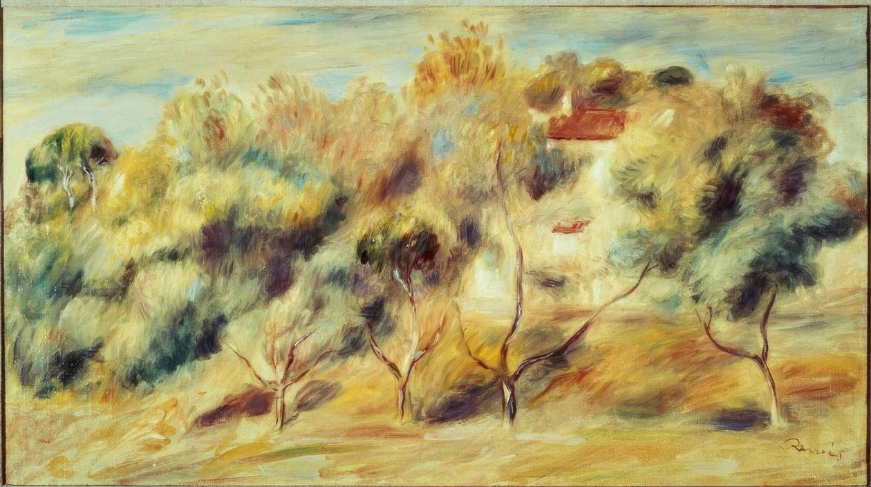 Cagnes od Pierre Auguste Renoir